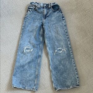 GAP Kids Blue Distressed Jeans